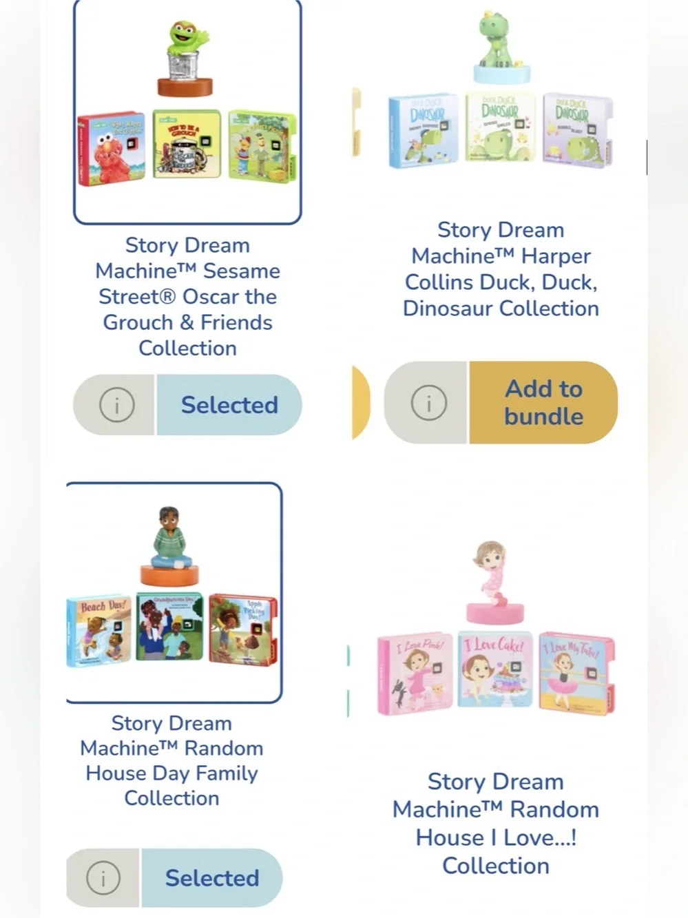 Little Tikes Story Dream Machine Video Camera with story collections bundle